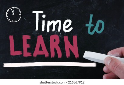 time to learn concept