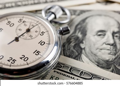 time is money - Shutterstock ID 576604885