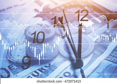 time is money concept, business and finance, inflation