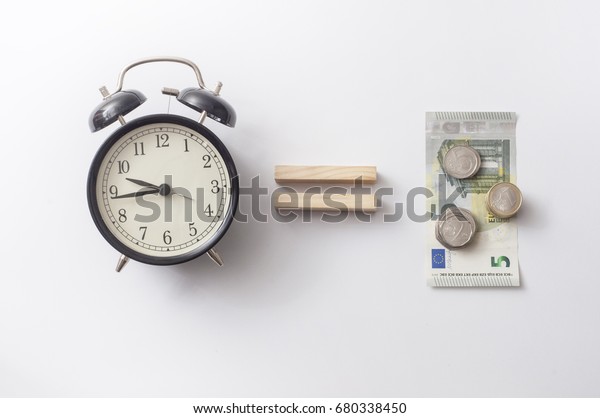 Time Money Concept Photo Old Vintage Stock Photo Edit Now - 