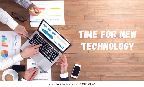 TIME FOR NEW TECHNOLOGY CONCEPT