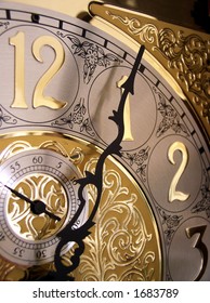 Time On A Grandfather Clock