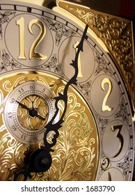 Time On A Grandfather Clock