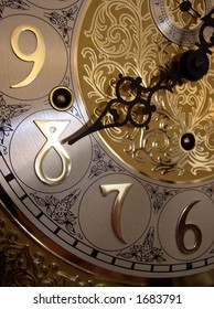 Time On A Grandfather Clock