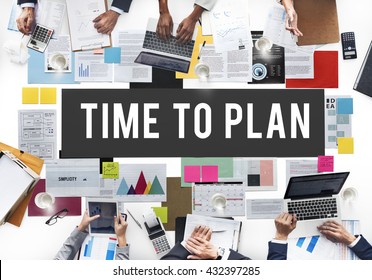 Time To Plan Organizer Date Management Concept