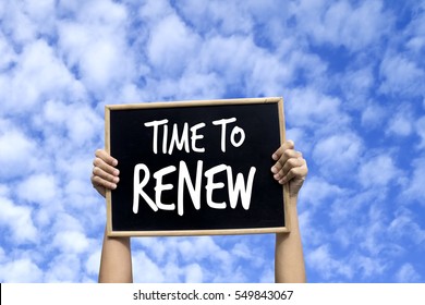 Time To Renew