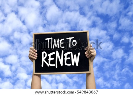 Time To Renew
