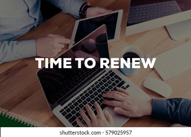 TIME TO RENEW CONCEPT