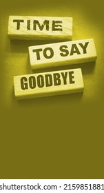 934 Time To Say Goodbye Images, Stock Photos & Vectors | Shutterstock