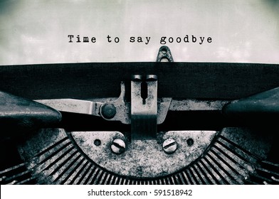 950 Time Say Goodbye Images, Stock Photos & Vectors | Shutterstock