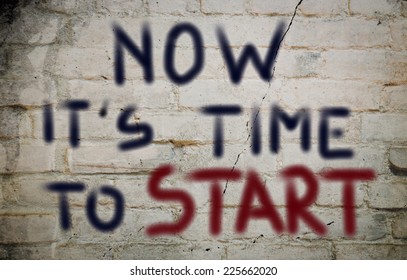 Time To Start Concept