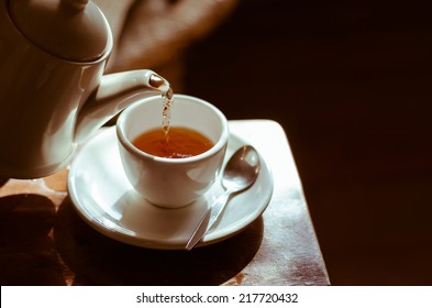 The Time of Tea Break. - Shutterstock ID 217720432