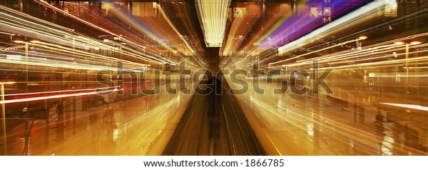 Time Value Exposure Train Station Stock Image Download Now