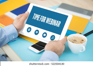 TIME FOR WEBINAR SCREEN CONCEPT