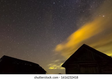 Timelapse Starry sky background video stars in the night sky and the Milky Way.