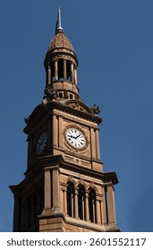 Timeless Elegance: A Clock Tower Against the Sky