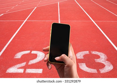 Timer Smart Phone For Running 