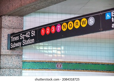 Times Square - 42 Street Subway Station Entrance