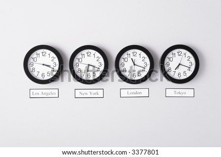 Timezone clocks