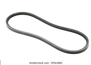 Timing Belt Isolated (with Clipping Path)