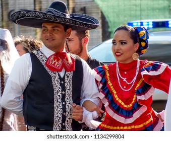 Timisoararomaniajuly 5 2018 Young Dancers Mexico Stock Photo 1134299804 ...