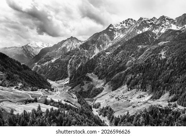 Timmelsjoch, Is A High Mountain Pass That Creates A Link Through The Ötztal Alps Along The Border Between Austria And Italy.