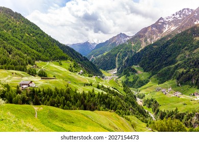 Timmelsjoch, Is A High Mountain Pass That Creates A Link Through The Ötztal Alps Along The Border Between Austria And Italy.