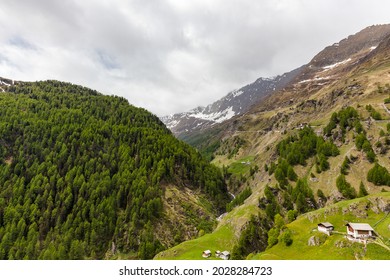 Timmelsjoch, Is A High Mountain Pass That Creates A Link Through The Ötztal Alps Along The Border Between Austria And Italy.