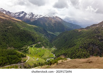 Timmelsjoch, Is A High Mountain Pass That Creates A Link Through The Ötztal Alps Along The Border Between Austria And Italy.