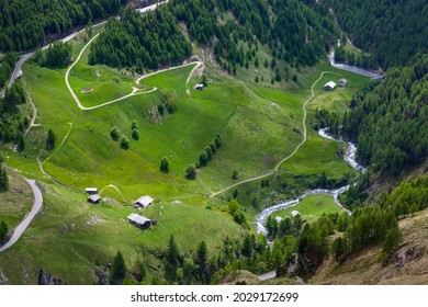 Timmelsjoch, Is A High Mountain Pass That Creates A Link Through The Ötztal Alps Along The Border Between Austria And Italy.