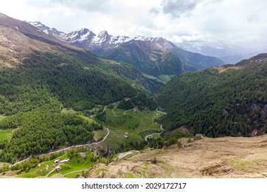 Timmelsjoch, Is A High Mountain Pass That Creates A Link Through The Ötztal Alps Along The Border Between Austria And Italy.