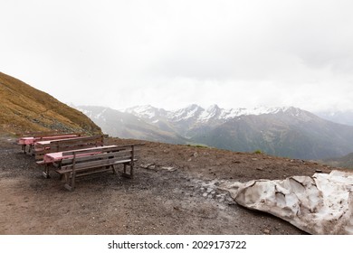 Timmelsjoch, Is A High Mountain Pass That Creates A Link Through The Ötztal Alps Along The Border Between Austria And Italy.