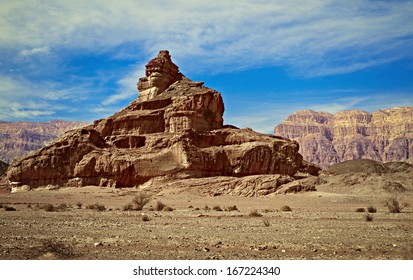 Timna national geological park of Israel.  - Powered by Shutterstock