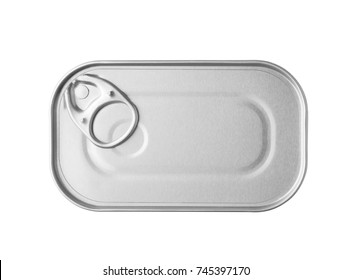 Tin Can, Isolated On White