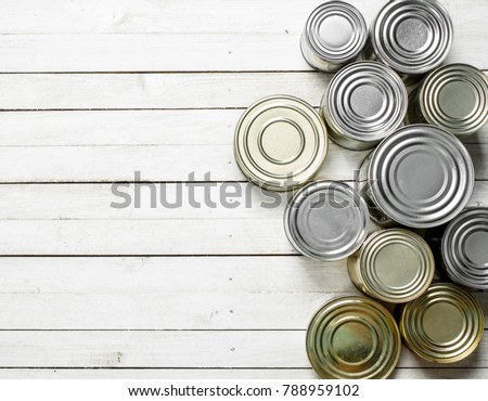 Similar – Image, Stock Photo canned food Food Nutrition