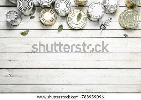 Similar – Image, Stock Photo canned food Food Nutrition