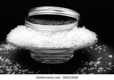 Tin Of Caviar On Ice