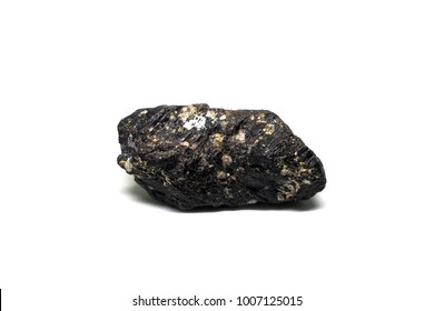 Tin Ore, White Background