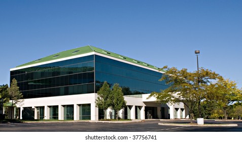 Tinted Glass Building