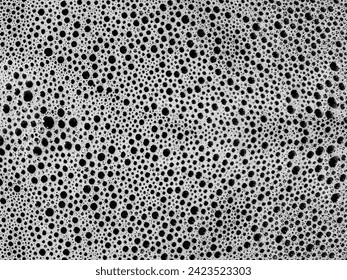 Tiny bubbles made of soap background