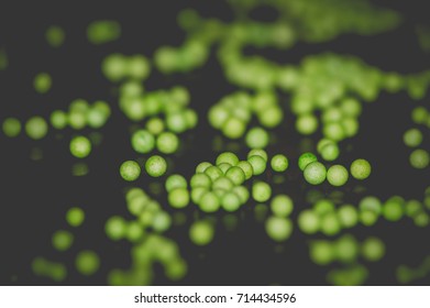 Tiny green balls - Shutterstock ID 714434596