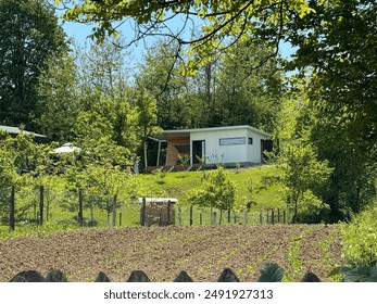 Tiny house in the nature