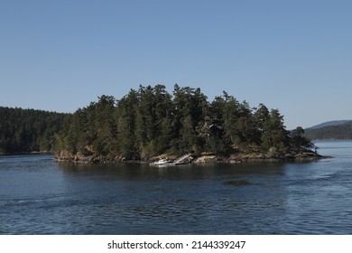 Tiny Island Near Shaw Island, San Juan Islands, Washington