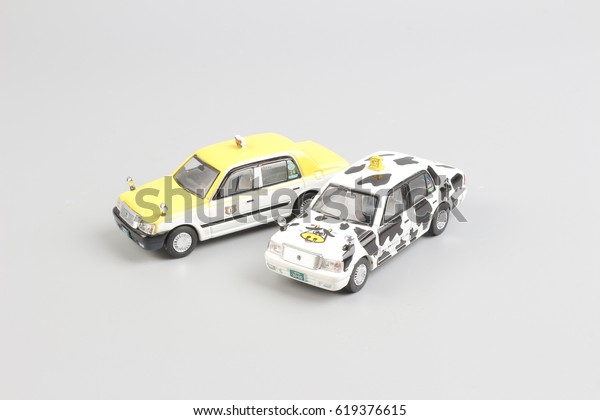 the tiny of model taxi
at japan aisa