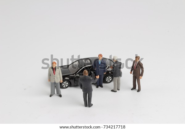  the tiny small
business figure with car