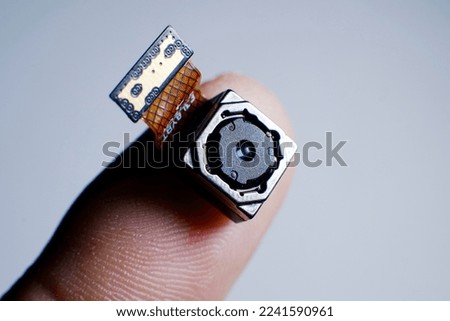 tiny small camera module technology. spy security hidden camera concept