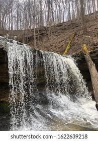 Tioga Falls Near Lexington, Kentucky In Winter