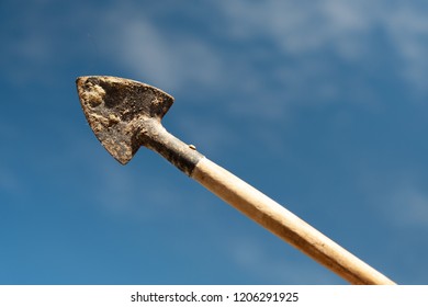 The Tip Of The Blade Of The Spear Amid The Direction