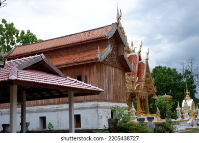 The Tipitaka Hall, Lanna Art For Collecting Palm Leaf Scriptures, Lampang, Thailand