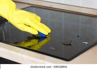 Cleaning Cooktop Images Stock Photos Vectors Shutterstock